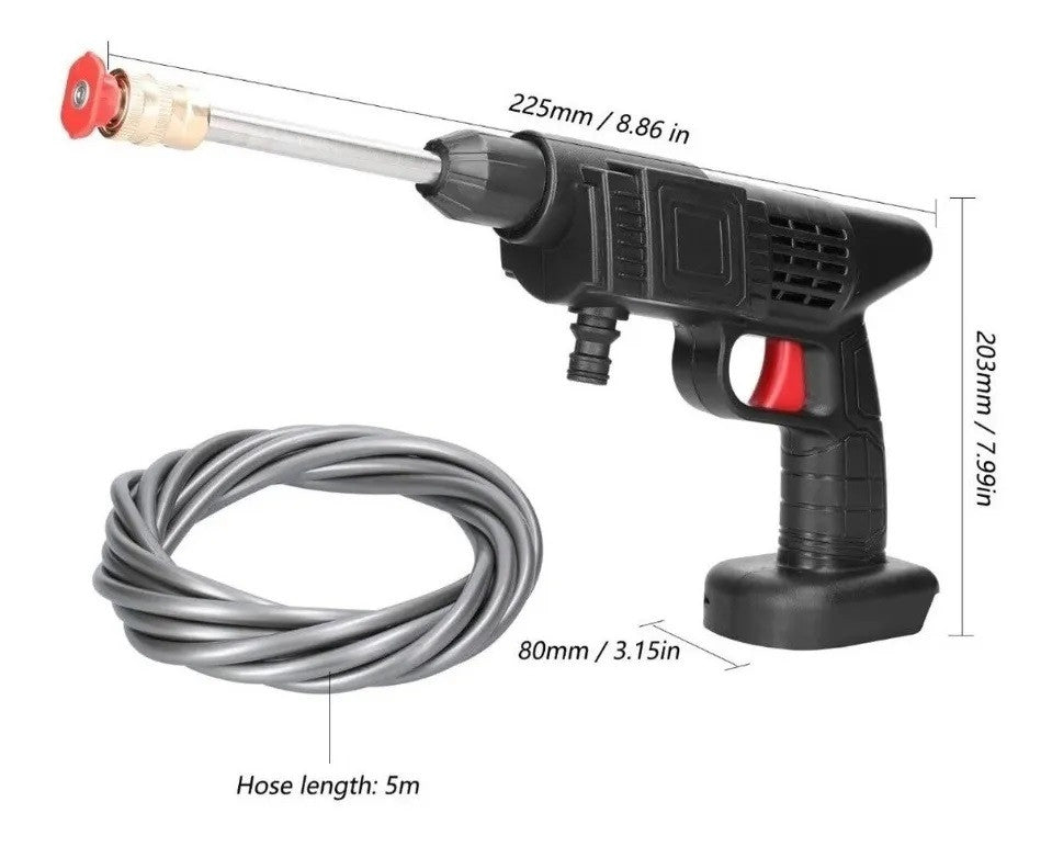Hidrolavadora Inalámbrica Portátil Recargable 48v
