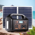Estación de Carga con Panel Solar 30w