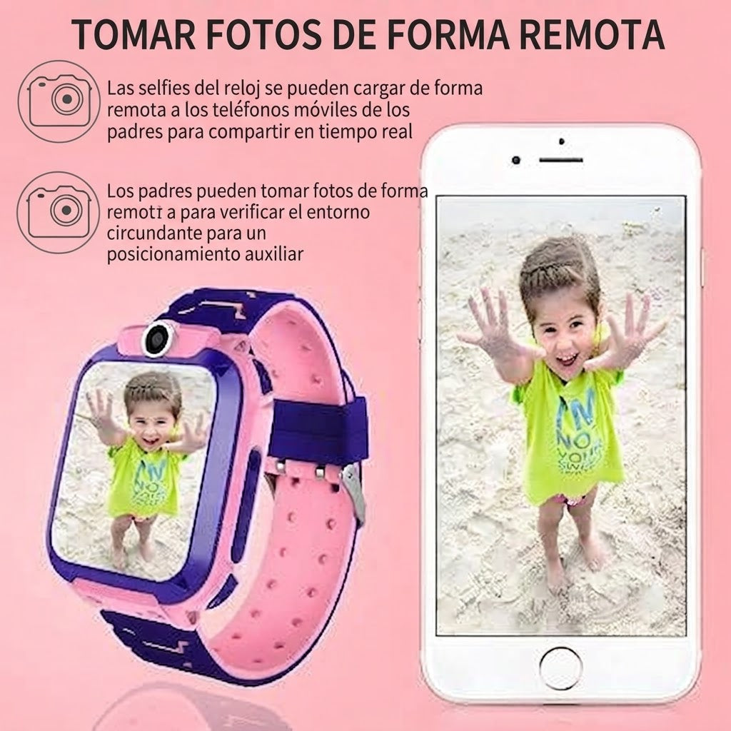 Reloj Inteligente para Niños Q12 con LBS