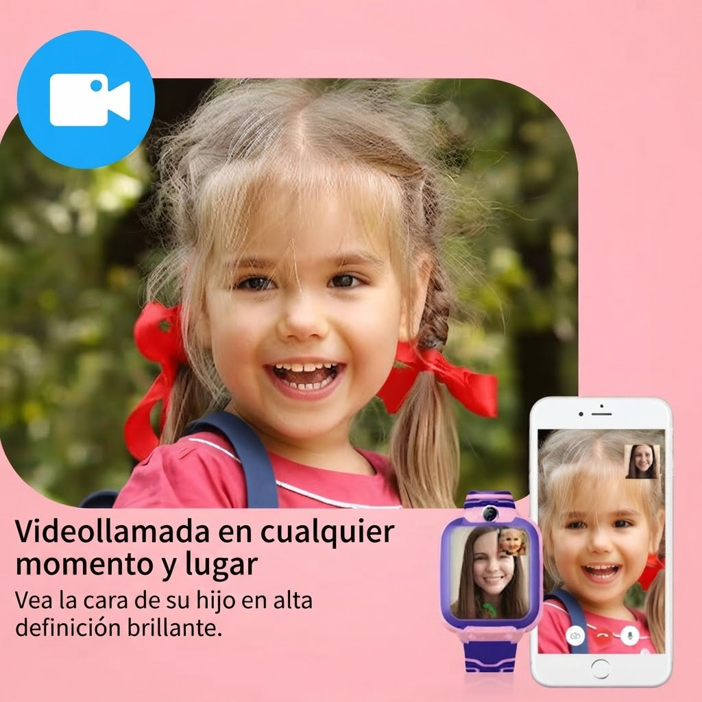 Reloj Inteligente para Niños Q12 con LBS