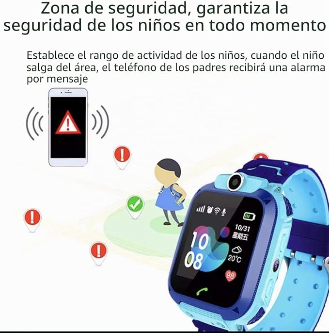 Reloj Inteligente para Niños Q12 con LBS