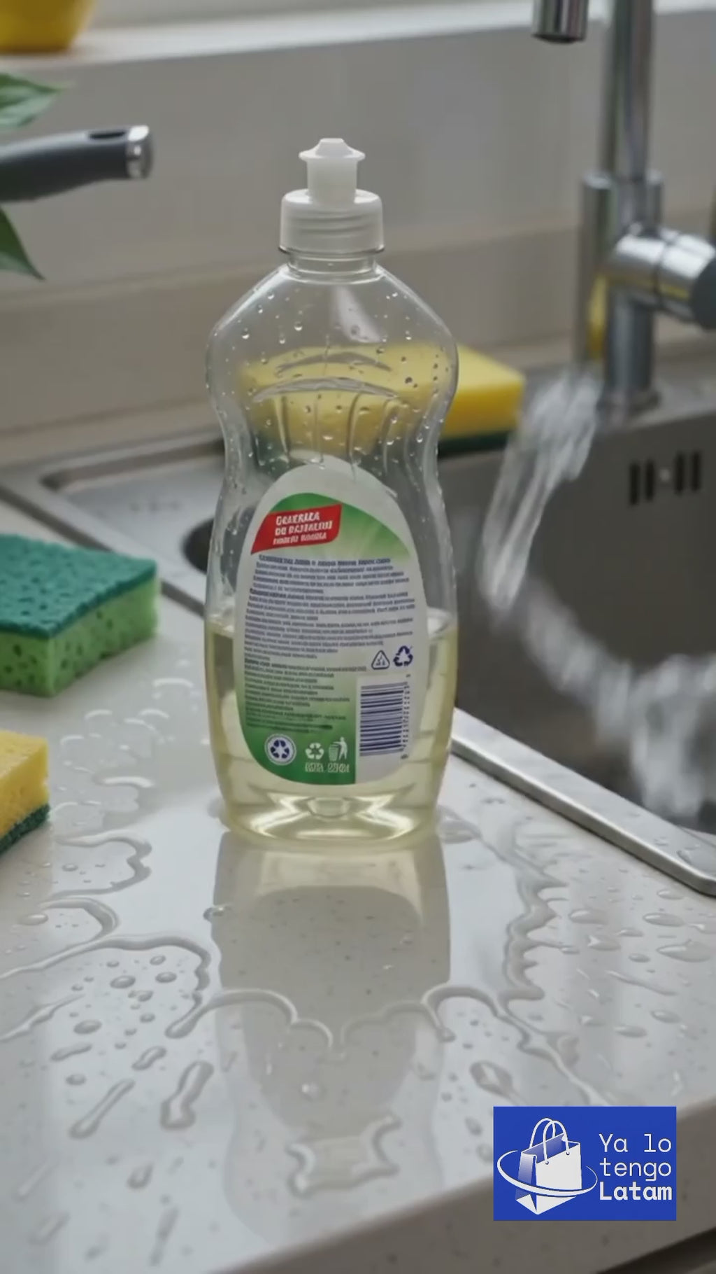 Dispensador de Jabón Líquido Cocina (300 mL)